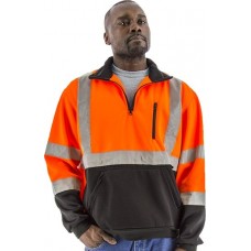 Hi-Viz 1/4 Zip Sweatshirt with TEFLON